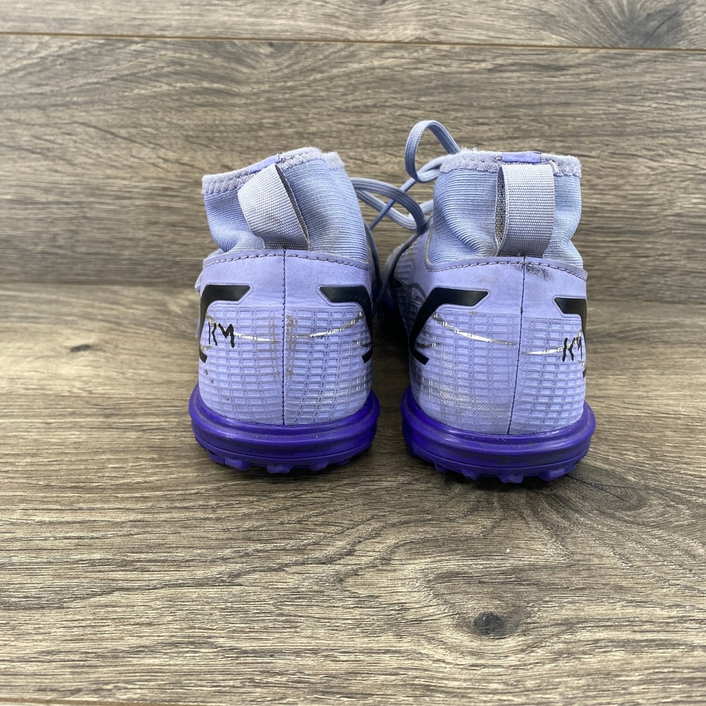 Nike Mercurial Superfly 8 Academy Turf KM Kids Size 3.5Y Purple Soccer DB0935 - Picture 6 of 9